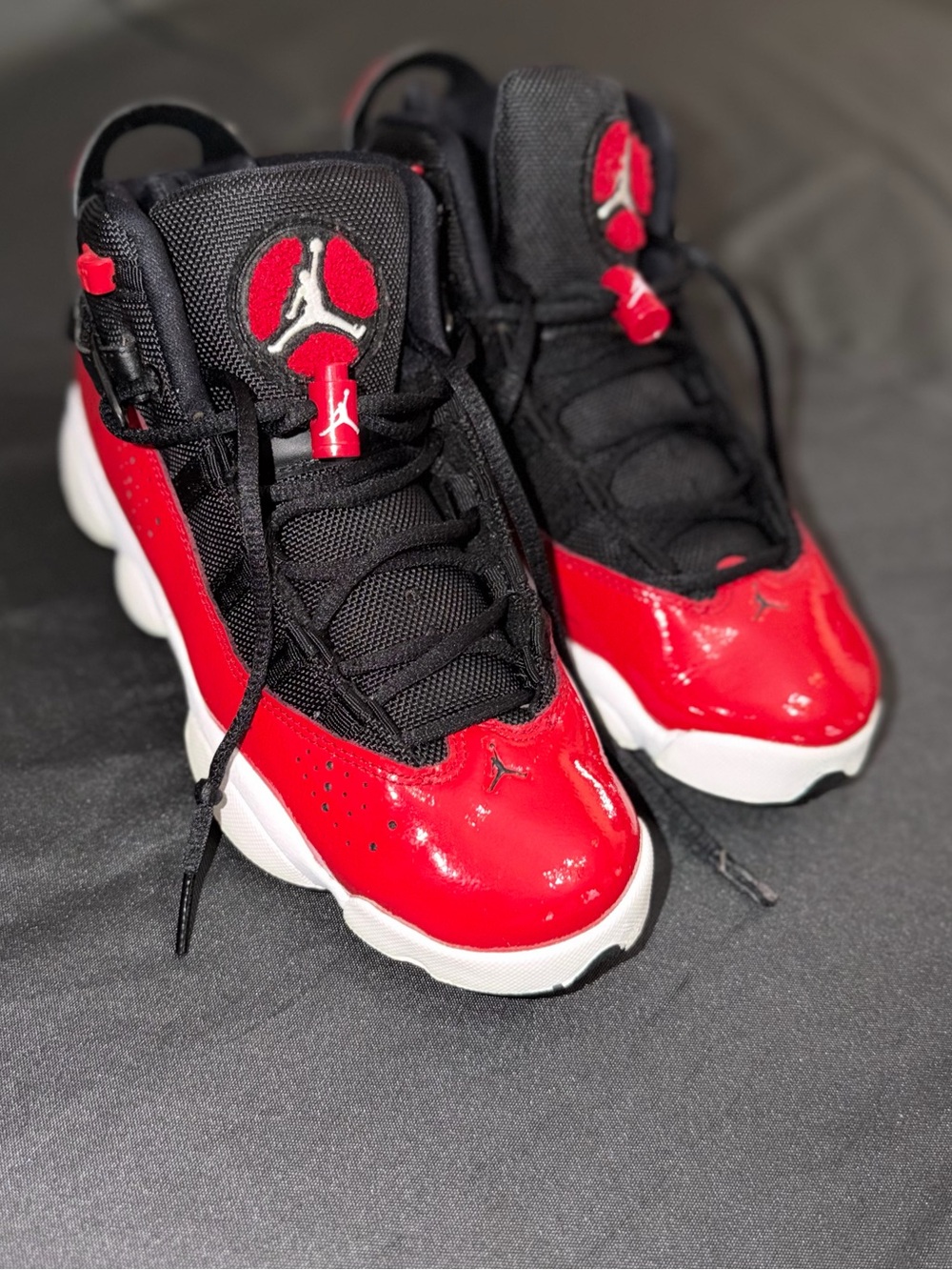 Air Jordan 6 Rings “Fitness Red” Size 6.5Y/Women’s 8